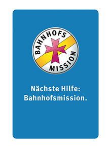 Logo Katholische Bahnhofsmission München