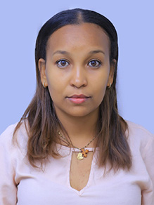 Leiterin des Bayerischen Afrikabüros in Addis Abeba (Äthiopien), Mekdelawit Yeshitila.