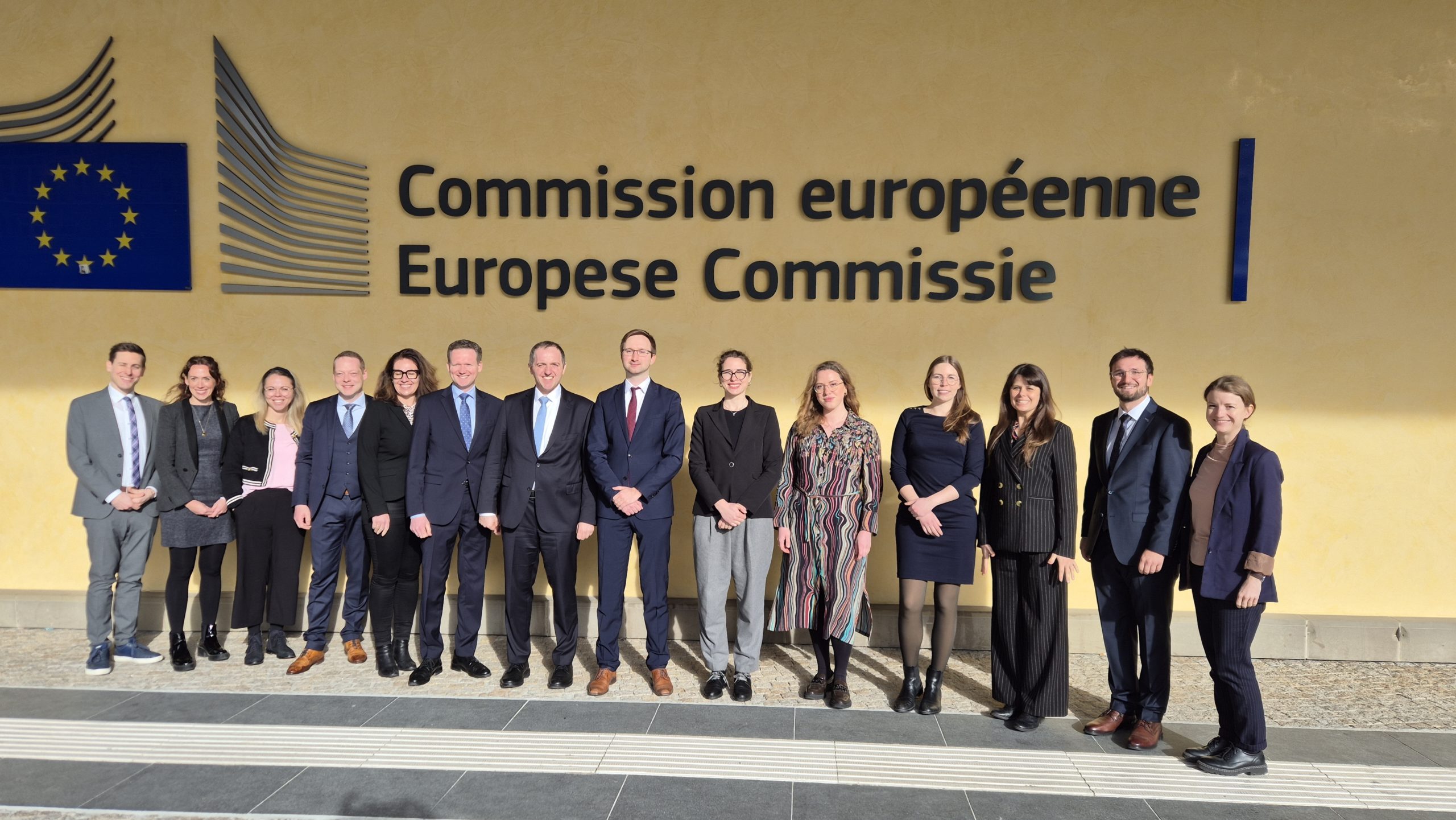 Gruppenbild der Teilnehmer des Exzellenz Programms Europa.